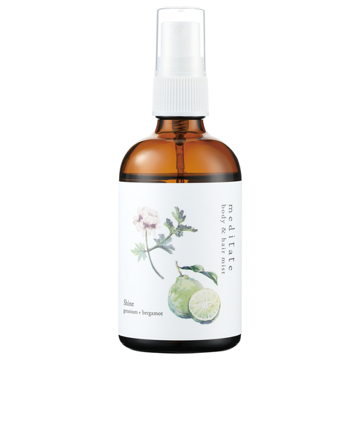 【当商品送料無料】ボディミスト 通販 ヘアミスト いい香り ボディ＆ヘアミスト 精油 良い香り メディテイト meditate ボディケア ヘアケア