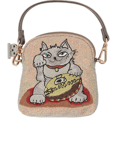 【当商品送料無料】ポーチ 小物入れ 通販 Lyre リタちゃん メイクポーチ マルチケース コスメポーチ 刺繍 スパンコール 化粧ポーチ 持ち運び