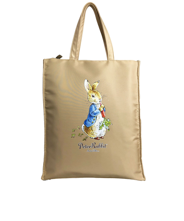 【当商品送料無料】トートバッグ ピーターラビット 通販 PETER RABBIT A4サイズ対応 手持ちタイプ サブバッグ 縦型トートバッグ 女性
