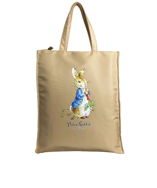 【当商品送料無料】トートバッグ ピーターラビット 通販 PETER RABBIT A4サイズ対応 手持ちタイプ サブバッグ 縦型トートバッグ 女性