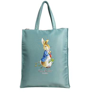 【当商品送料無料】トートバッグ ピーターラビット 通販 PETER RABBIT A4サイズ対応 手持ちタイプ サブバッグ 縦型トートバッグ 女性