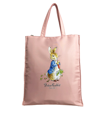 【当商品送料無料】トートバッグ ピーターラビット 通販 PETER RABBIT A4サイズ対応 手持ちタイプ サブバッグ 縦型トートバッグ 女性