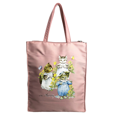 【当商品送料無料】トートバッグ ピーターラビット 通販 PETER RABBIT A4サイズ対応 手持ちタイプ サブバッグ 縦型トートバッグ 女性