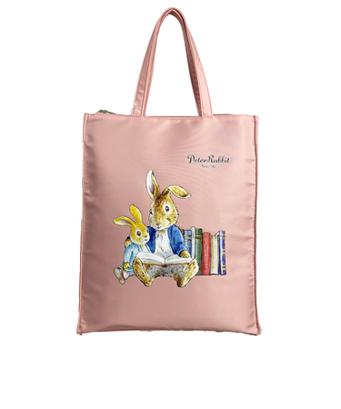 【当商品送料無料】トートバッグ ピーターラビット 通販 PETER RABBIT A4サイズ対応 手持ちタイプ サブバッグ 縦型トートバッグ 女性