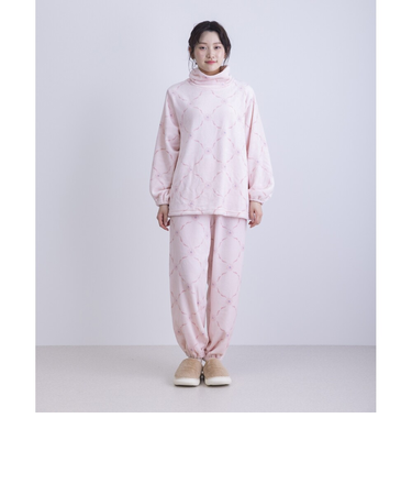 【当商品送料無料】ルームウェア レディース 上下セット 通販 パジャマ 長袖 おしゃれ 部屋着 ふわふわ かわいい 寝巻き 寝間着 ロングパンツ