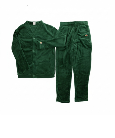 【当商品送料無料】フルーツオブザルーム ルームウェア 通販 FRUIT OF THE LOOM 上下セット セットアップ ボア上下 カーディガン