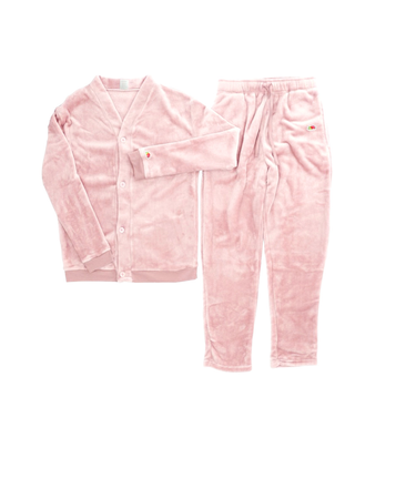 【当商品送料無料】フルーツオブザルーム ルームウェア 通販 FRUIT OF THE LOOM 上下セット セットアップ ボア上下 カーディガン