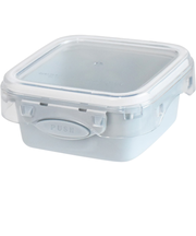 【当商品送料無料】push&push ランチボックス 230ml 通販 弁当箱 お弁当箱 デザートケース フードコンテナ 保存容器 1段 一段