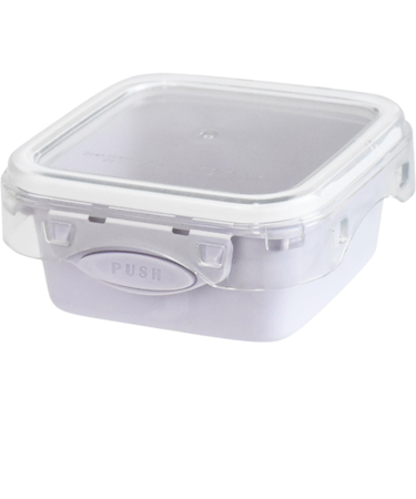 【当商品送料無料】push&push ランチボックス 230ml 通販 弁当箱 お弁当箱 デザートケース フードコンテナ 保存容器 1段 一段