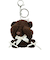 【当商品送料無料】チャーム クマ 目隠し 通販 キーホルダー ぬいキーホルダー ぬいぐるみチャーム バッグチャーム クマチャーム キーリング 動物