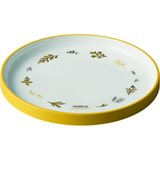 【当商品送料無料】お皿 おしゃれ シンプル 通販 日本製 皿 プレート 中皿 ふち すくいやすい 21cm かわいい 可愛い ボタニカル柄 カフェ風