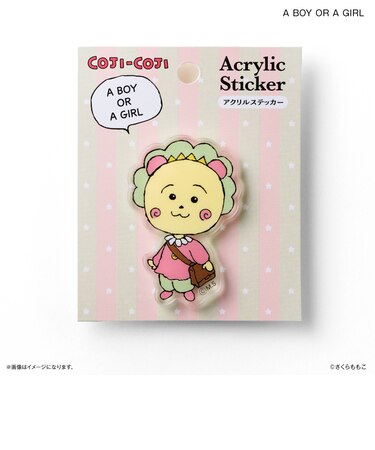【当商品送料無料】コジコジ グッズ 通販 COJI COJI コジコジグッズ アクリルステッカー 立体シール ステッカーシール さくらももこ