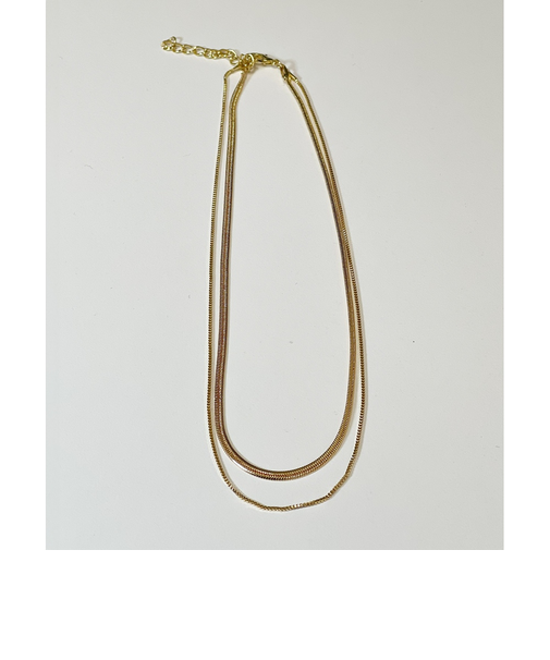 【当商品送料無料】ネックレス レディース シンプル 通販 ペンダント 首飾り ジュエリー アクセサリー 二重 ダブル かわいい おしゃれ 可愛い