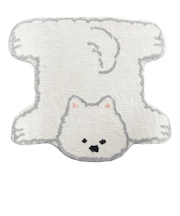 【当商品送料無料】ミニマット かわいい 通販 犬のひらきマット マット ラグ 玄関マット キッチンマット 滑り止め フロアマット ドアマット