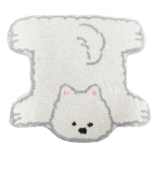 【当商品送料無料】ミニマット かわいい 通販 犬のひらきマット マット ラグ 玄関マット キッチンマット 滑り止め フロアマット ドアマット