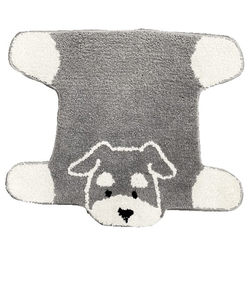 【当商品送料無料】ミニマット かわいい 通販 犬のひらきマット マット ラグ 玄関マット キッチンマット 滑り止め フロアマット ドアマット