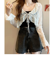 【当商品送料無料】カーディガン レディース ショート丈 通販 シアーカーディガン ボレロ ショートカーディガン カーデガン 羽織もの はおりもの