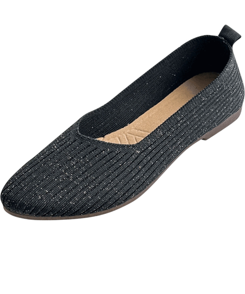 【当商品送料無料】ニットパンプス 痛くない 通販 ニット シューズ パンプス フラットシューズ ぺたんこ レディース靴 コンフォートシューズ