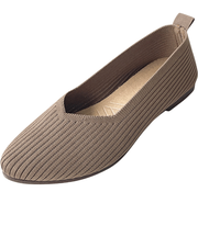 【当商品送料無料】ニットパンプス 痛くない 通販 ニット シューズ パンプス フラットシューズ ぺたんこ レディース靴 コンフォートシューズ