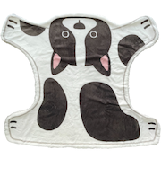 【当商品送料無料】ブランケット ひざ掛け かわいい 通販 犬のかたちブランケット 膝掛け ミニ 毛布 犬 いぬ グッズ 薄手 膝掛 形 型 ひざかけ