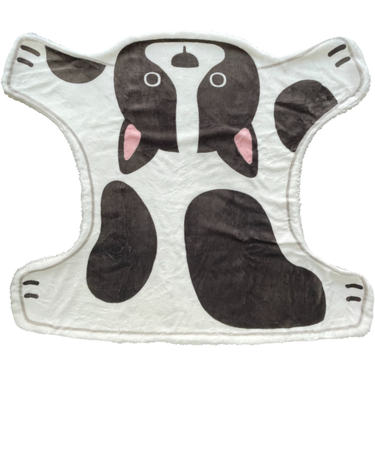 【当商品送料無料】ブランケット ひざ掛け かわいい 通販 犬のかたちブランケット 膝掛け ミニ 毛布 犬 いぬ グッズ 薄手 膝掛 形 型 ひざかけ