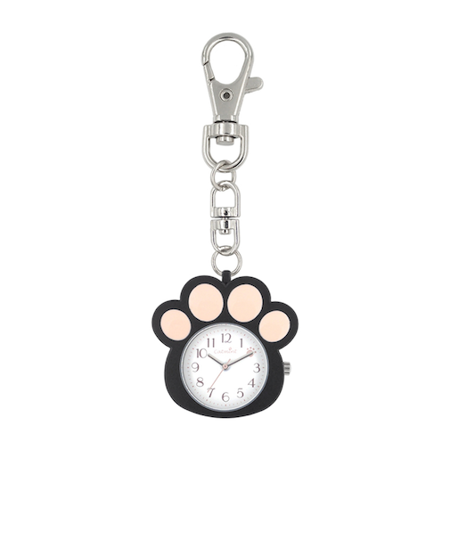 【当商品送料無料】懐中時計 レディース 通販 catmint キャットミント チャームウォッチ 肉球チャームウォッチ バッグチャーム
