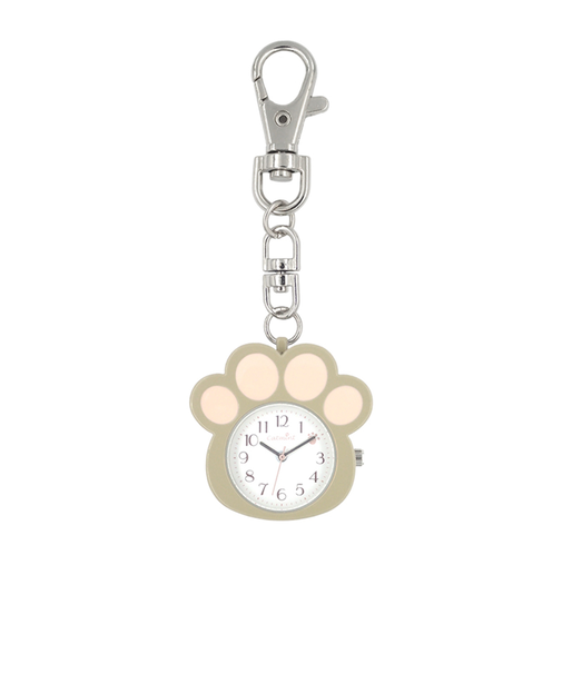 【当商品送料無料】懐中時計 レディース 通販 catmint キャットミント チャームウォッチ 肉球チャームウォッチ バッグチャーム