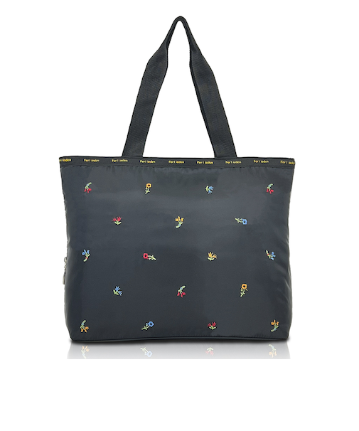 【当商品送料無料】トートバッグ 軽量 通販 Ferlieden フェアリーデン 小花刺繍 大人かわいい コンパクト 肩掛け トート おしゃれ