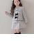 【当商品送料無料】キッズ スーツ 入学式 女の子 通販 Rora ローラ アイリス ツイード セットアップ フォーマルスーツ 上下セット 子ども