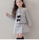 【当商品送料無料】キッズ スーツ 入学式 女の子 通販 Rora ローラ アイリス ツイード セットアップ フォーマルスーツ 上下セット 子ども
