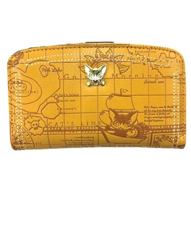 【当商品送料無料】べべダヤン 財布 二つ折り 通販 猫のダヤン わちふぃーるど ダヤン グッズ 二つ折り財布 2つ折り財布 深札入れ さいふ サイフ