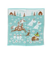 【当商品送料無料】moomin ハンカチ 通販 ガーゼハンカチ ムーミン 三重ガーゼ ギフト プレゼント おしゃれ 可愛い 綿100% 刺繍
