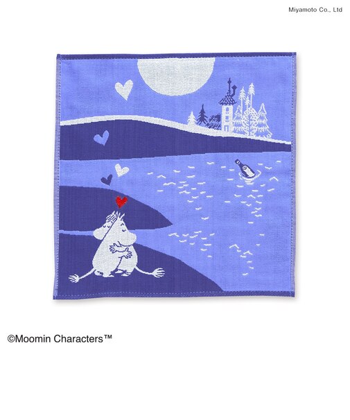 【当商品送料無料】moomin ハンカチ 通販 ガーゼハンカチ ムーミン 三重ガーゼ ギフト プレゼント おしゃれ 可愛い 綿100% 刺繍