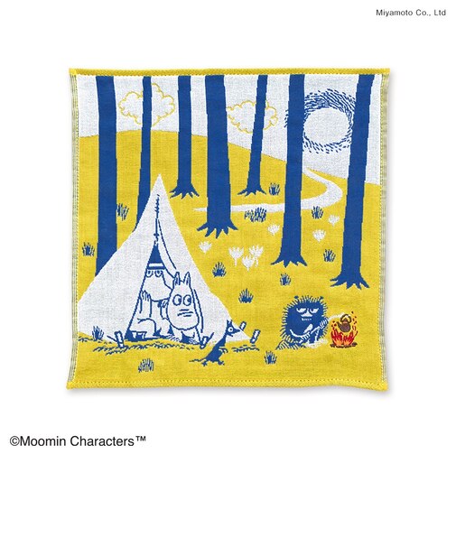 【当商品送料無料】moomin ハンカチ 通販 ガーゼハンカチ ムーミン 三重ガーゼ ギフト プレゼント おしゃれ 可愛い 綿100% 刺繍