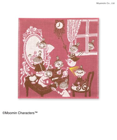 【当商品送料無料】moomin ハンカチ 通販 ガーゼハンカチ ムーミン 三重ガーゼ ギフト プレゼント おしゃれ 可愛い 綿100% 刺繍