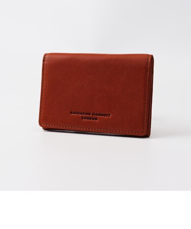 【当商品送料無料】katharine hamnett london 名刺入れ 490-52301 通販 カードケース カード入れ 名刺ケース