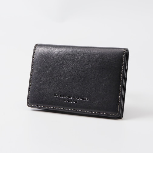 【当商品送料無料】katharine hamnett london 名刺入れ 490-52301 通販 カードケース カード入れ 名刺ケース