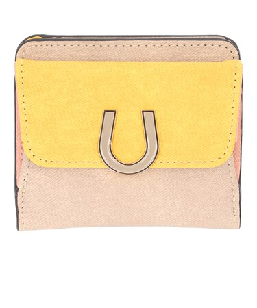 【当商品送料無料】ラムモード 財布 通販 馬蹄モチーフ 二つ折り財布 レディース お財布 ミニ財布 サイフ ウォレット 小銭入れ カード入れ