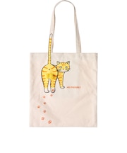 【当商品送料無料】トートバッグ AND PACKABLE 通販 ニャンタマトートバッグ 大きめ A4 ショルダーバッグ 猫 ねこ ネコ 肩掛け