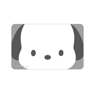 【当商品送料無料】サンリオ 通販 サンリオグッズ まじかる百貨店ステッカー アップデザイン クリアカード スマホ裏 スマートフォン かわいい 透明