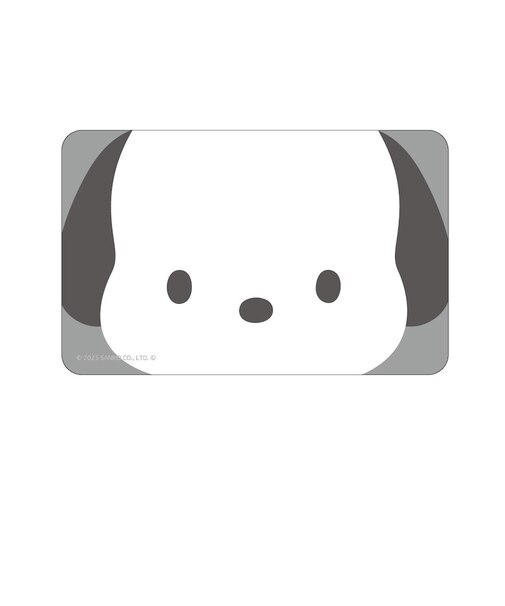 【当商品送料無料】サンリオ 通販 サンリオグッズ まじかる百貨店ステッカー アップデザイン クリアカード スマホ裏 スマートフォン かわいい 透明