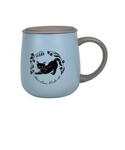 【当商品送料無料】ステンレスマグカップ かわいい 猫 通販 真空断熱 マグカップ 保冷 保温 ステンレスマグ おしゃれ コップ 蓋付き 300ml