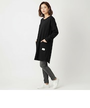 【当商品送料無料】割烹着 おしゃれ あったか 通販 かっぽう着 スモック エプロン 長袖 後ろボタン 保育士 レディース 大人 ポケット あたたかい