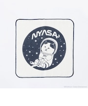 【当商品送料無料】NEKONOBA 通販 ガーゼハンカチ ハンカチ SPACE NYASA ネコノバ 柔らかガーゼ ハンカチタオル かわいい