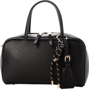 【当商品送料無料】カシュカシュ cachecache バッグ 10-00-02970 通販 ボストンバッグ チャーム付横長ボストン 手提げ