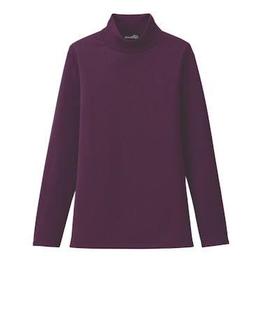 【当商品送料無料】ハイネック レディース 通販 タートルネック プルオーバー カットソー 長袖 tシャツ トップス インナー ディーライズ 着やせ