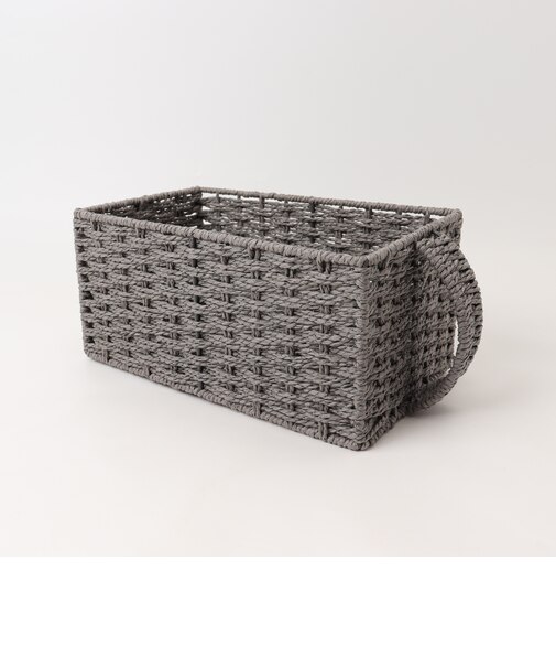 【当商品送料無料】収納ボックス 取っ手付き 通販 パントリー 収納 ケース かご バスケット ちどり産業 ペーパーバスケット パントリーバスケット