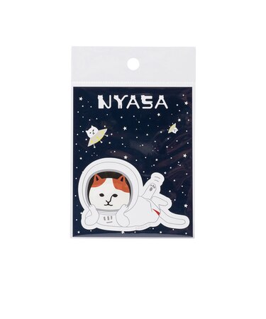 【当商品送料無料】NEKONOBA 通販 ステッカー NEKONOBAグッズ NYASA ステッカーシール シール キャラクター かわいい 可愛い