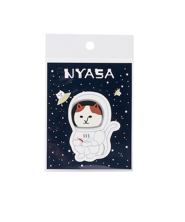 【当商品送料無料】NEKONOBA 通販 ステッカー NEKONOBAグッズ NYASA ステッカーシール シール キャラクター かわいい 可愛い