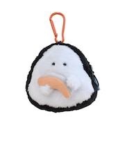 【当商品送料無料】ぎゅっとおにぎりさん ポーチ 通販 カラビナポーチ カラビナ付きポーチ マスコット 小物入れ アクセサリーポーチ イヤホンケース